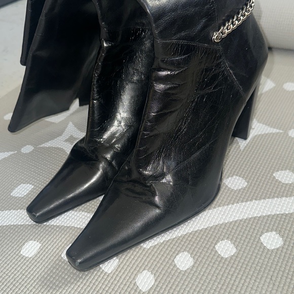 🚫SOLD🚫Nine West Patent Leather Size 9 Boots - Picture 10 of 17